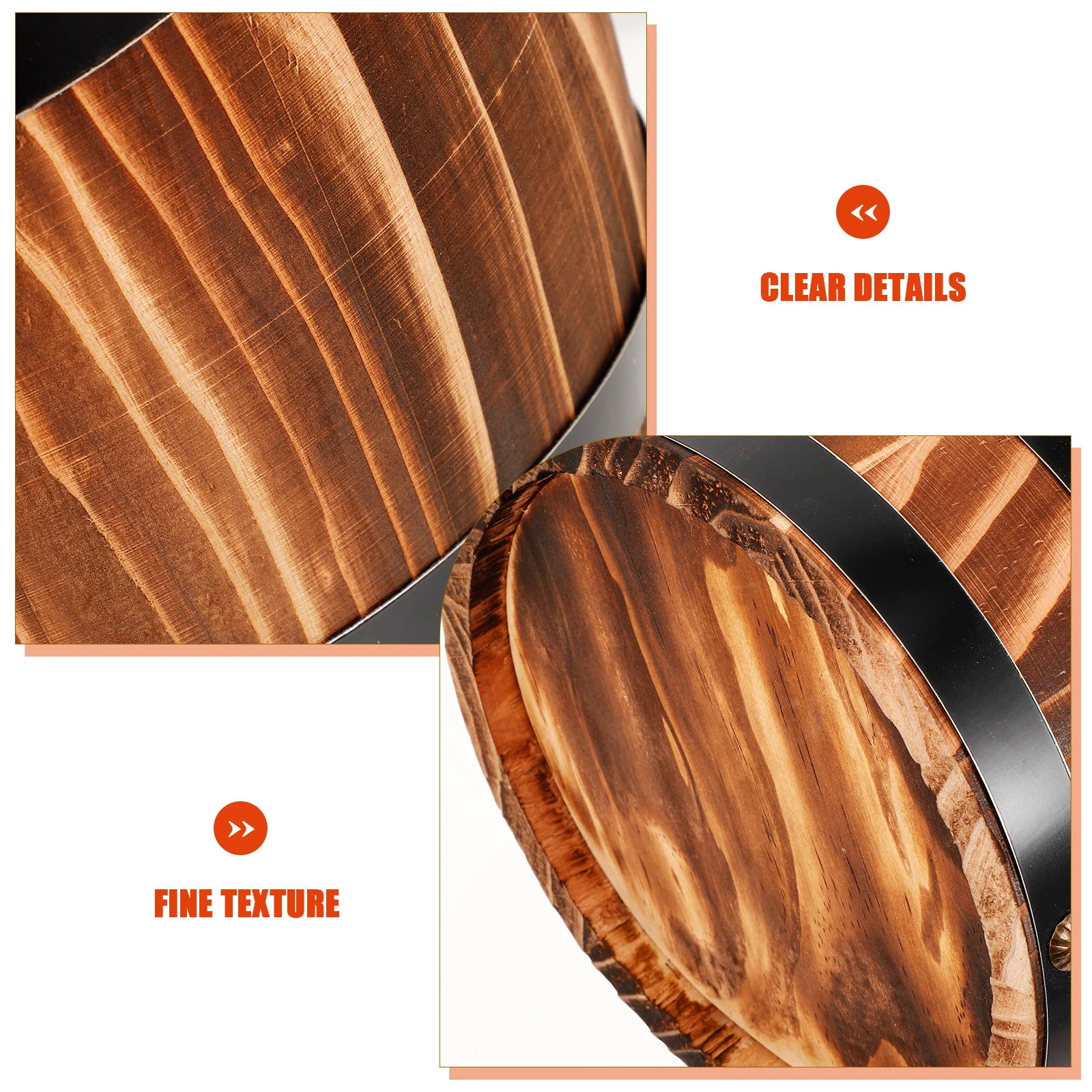

Retro Wood Wine Decorative Ornament Bar Landscaping Unique Wooden For Home Commercial Use Aging Beer Decor Small Drink Prop Wine