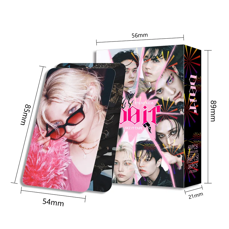 

96, новый идол SKZOO StrayKids DO IT LOMO, голографическая карта, фанат SKZ, подарок, фанат, коллекция бутиков, подарки для детей и взрослых