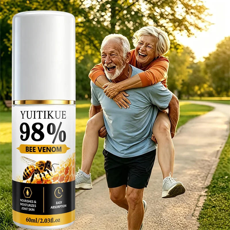 YUITIKUE Bee Venom Joint Spray 98% Concentration 60ml Nourish Moisturize Joint Skin Portable Outdoor Body Relief Care Mist