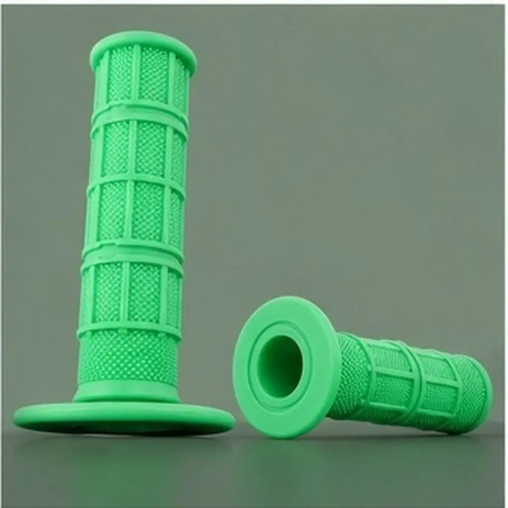 1Pair Motorcycle Handlebar Grips Silicone Ultra Soft Non Slip for Dirt Bikes Atv Quad Scooters Enhanced Grip Long Distance