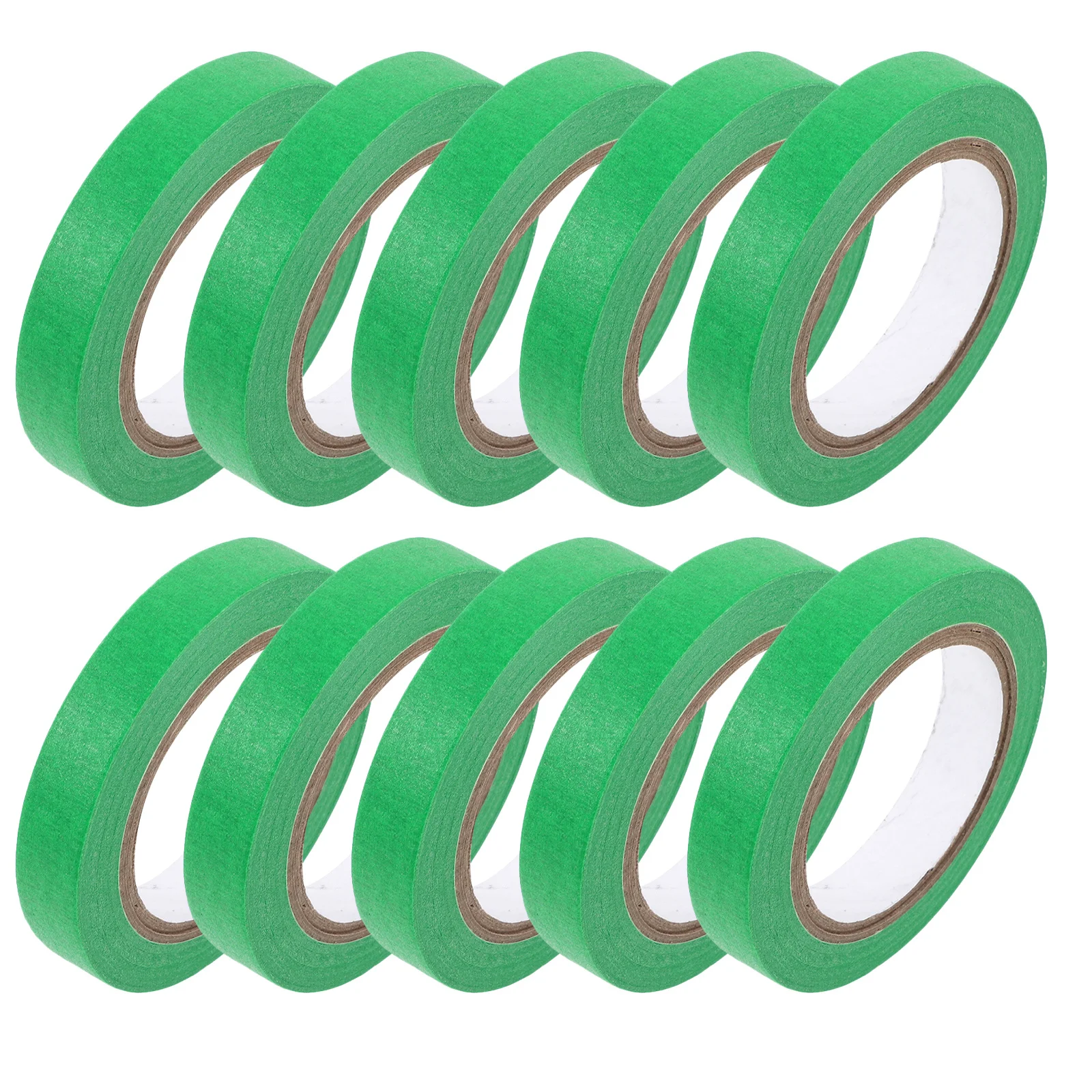 

20 Rolls Adhesive Paper Tape Solid Color Masking Craft Labeling Photo Frames Journals Wall Art Furniture Drafting Tape