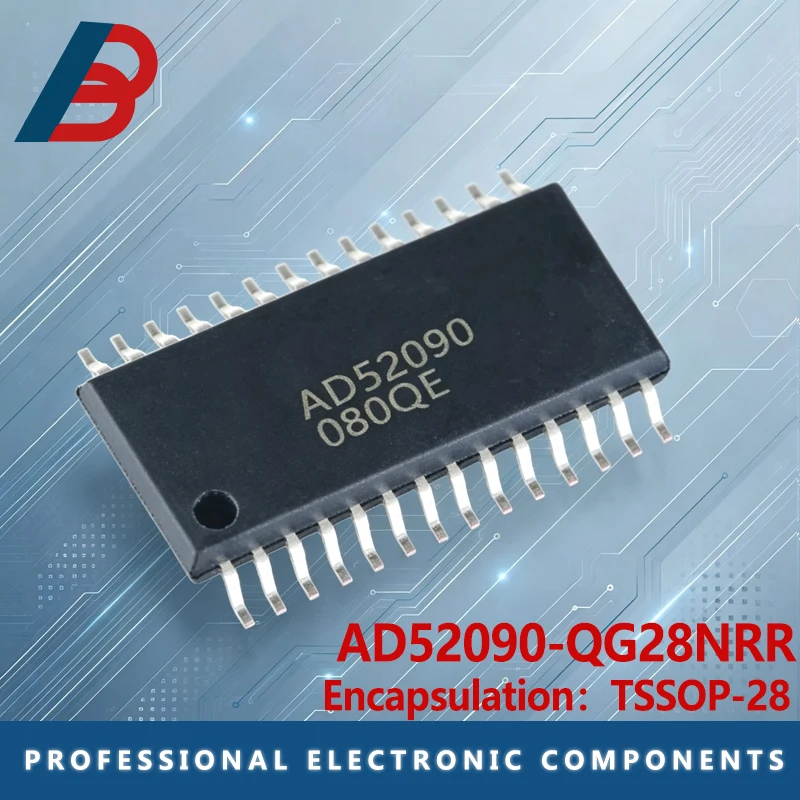 2PCS~50PCS/LOT AD52090-QG28NRR AD5290 TSSOP-28 Class D Stereo Audio Amplifier Chip