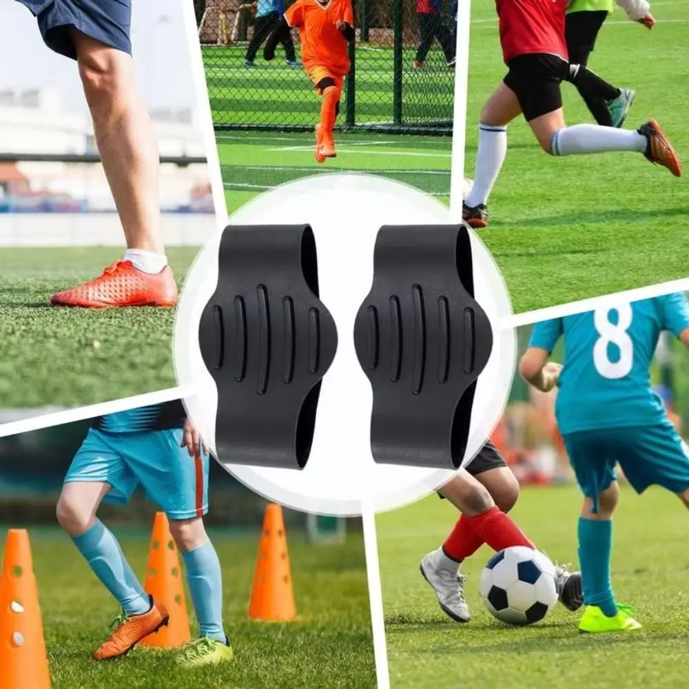 

Silicone Soccer Lace Bands High Grip Design Fixed Cover Cleat Lace Cover Anti-slip Elastic Shoelaces Covers Women Men