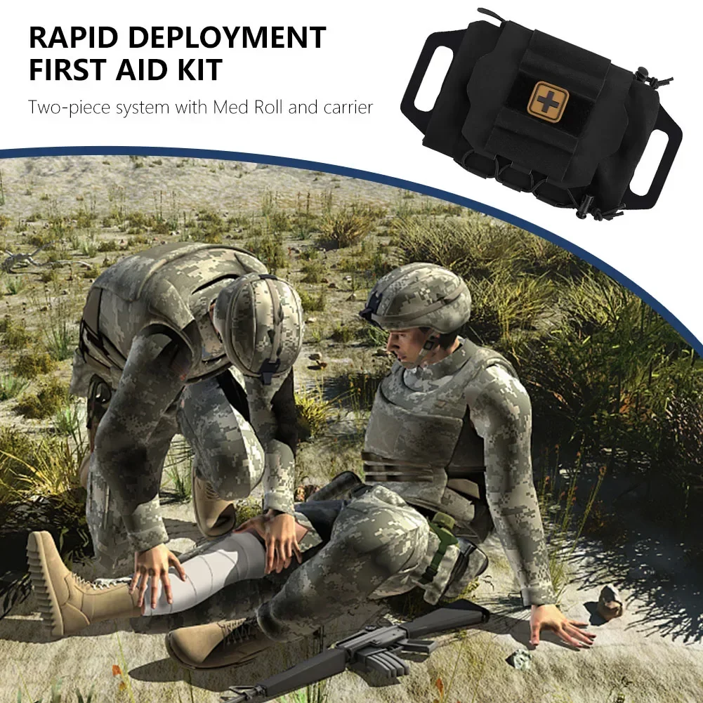 Tactical First Aid Kit Outdoor Hunting Bag Pouch IFAK Kits MOLLE Medical Pouch Rapid Deployment First-aid Survival Kit