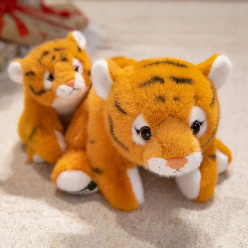 

30/42cm Simulation Tiger Plush Hug Pillow Toy Stuffed Soft Wild Animal Forest Tiger Pillow Dolls For Kids Boys Birthday Gifts