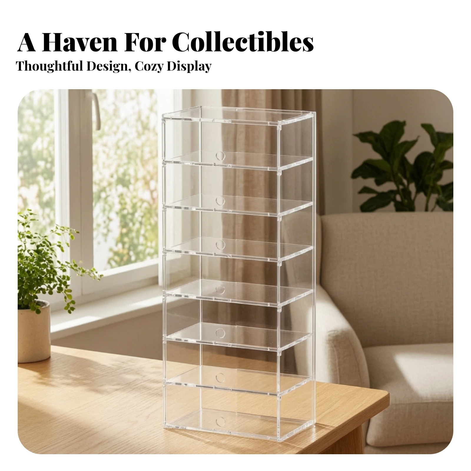 صندوق عرض وتخزين شفاف من الأكر - مراجعة Display Case Acrylic وسعره