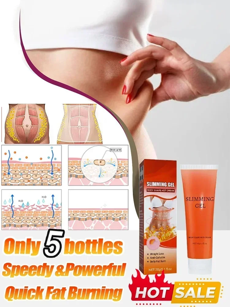 ⁿⁱᶜᵉ 7 Days Fast Weight Loss Essential Oil Natural Fat Burning Full Body Shaping Powerful Weight Loss Belly Thighs For Men Women