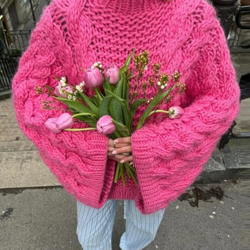 HKSH Autunno Inverno Nuove Donne Maglione O-Collo Pullover Maniche Lunghe di Colore Solido Versatile Elegante Casual Marea Top Lavorato A Maglia HK17223