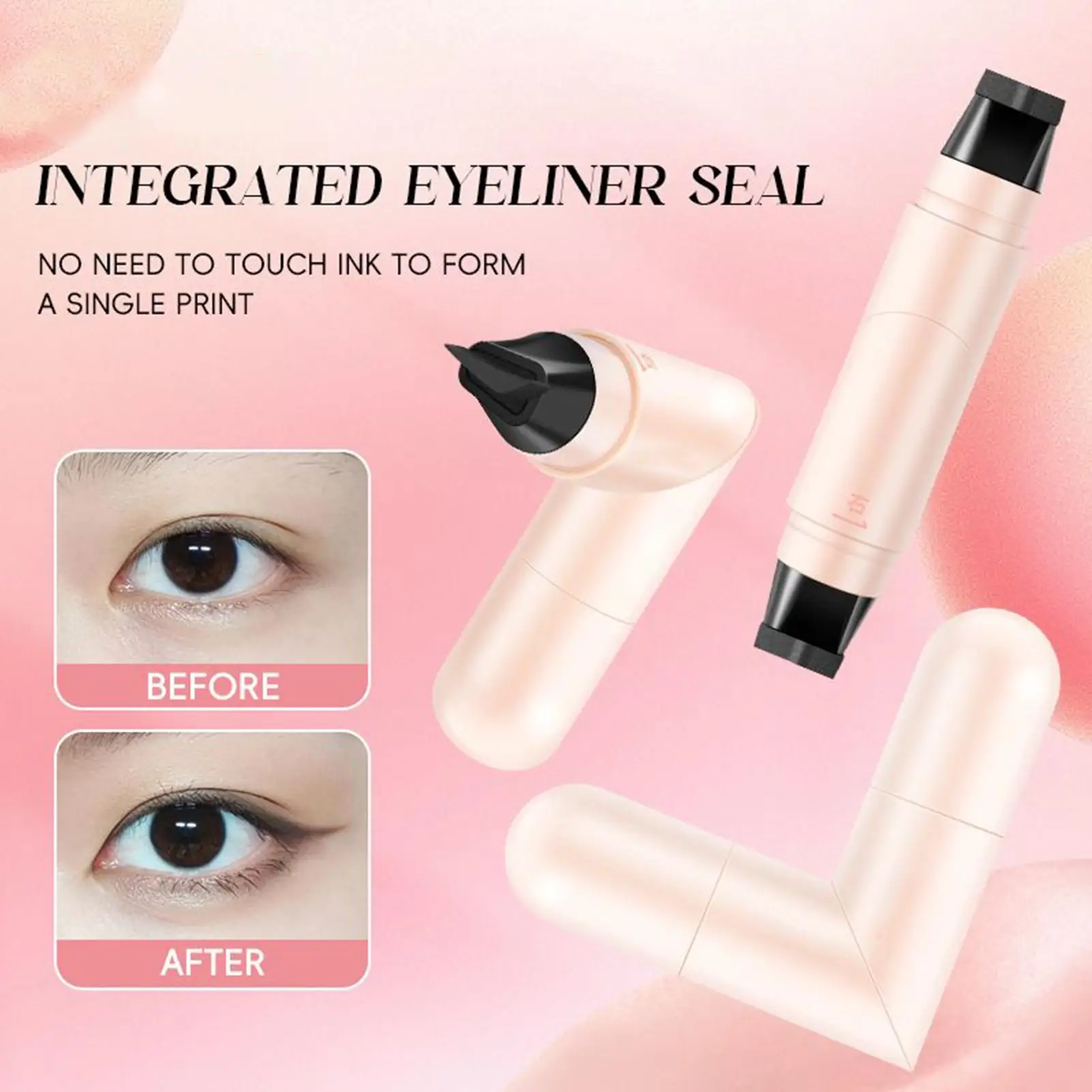 Smooth Precise Eyeliners Stamps Waterproof Makeup Stencil Multi-Functional Eyeliners Stencils Pencil  Long Lasting Pen ForMakeup