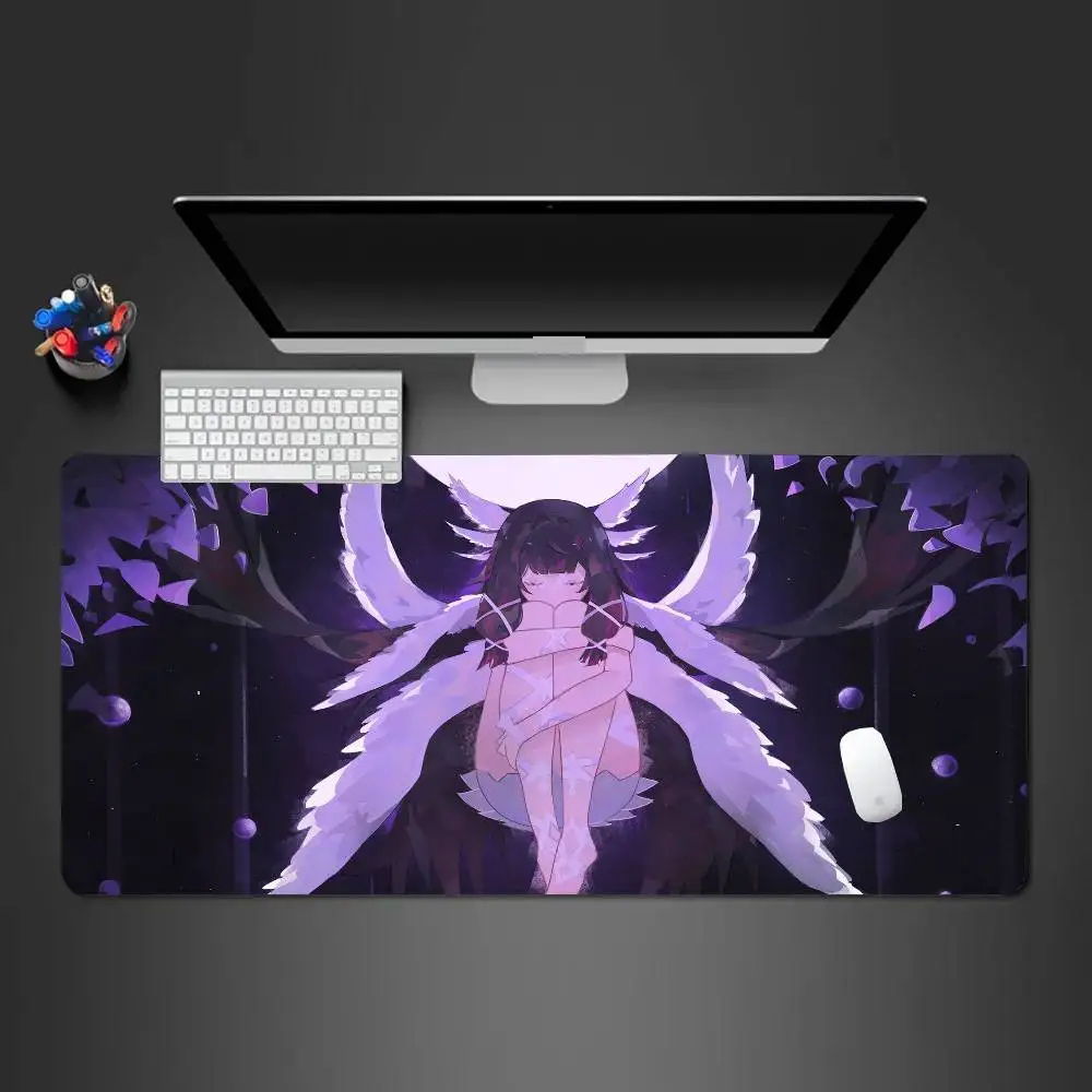 Anime Columbina G-Genshin Impact Mousepad Non-slip Suitable For Office Computers Laptops E-sports Game Desk Mats XXL Keyboard