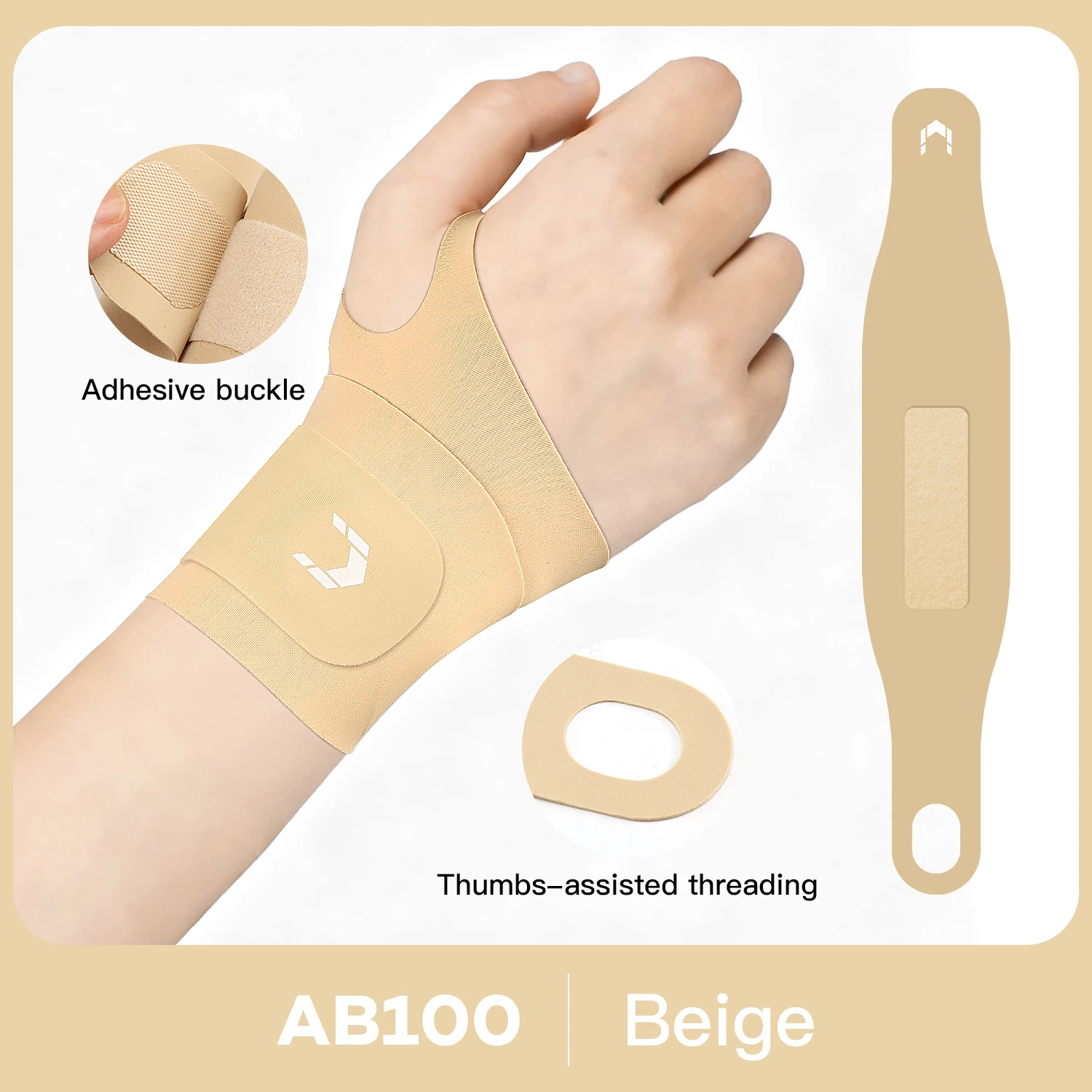 Flexibele spalk Pols Duimsteun Brace voor tendinitis Artritis Ademende duimbeschermer Guard Past op rechter- en linkerhand
