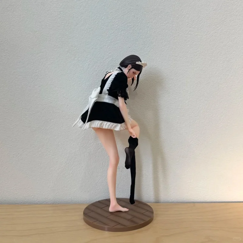 In Stock 1/6 Anime Figure She Is Real Maid Figurine Sexy Modle Hyper-Realistic Statue Ornaments Toys For Boys Gifts