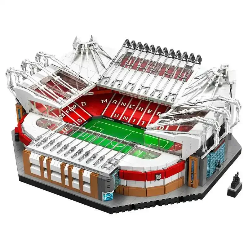 3898 PCS Old Trafford Manchester Building Blocks Bricks Football Field Stadium Christmas Birthday Toy Gift Compatible 10272