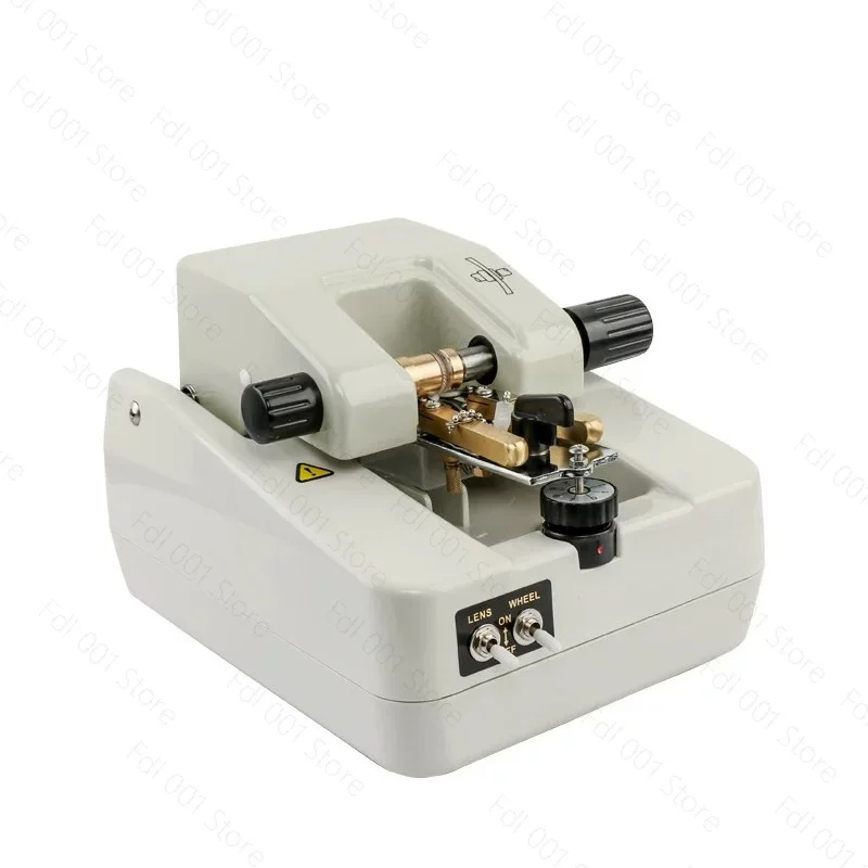 Optical Shop-Specific Half-Frame Lens Grooving Machine, Universal Grooving & Drawing Equipment for Resin & Glass Lenses