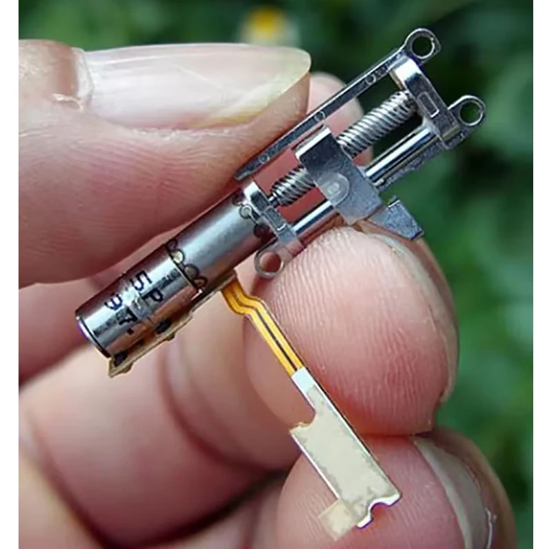 Precision Planetary Deceleration Linear Actuator, DC 5V Long Stroke Mini Push Rod Stepper Motor with Ball Bearing