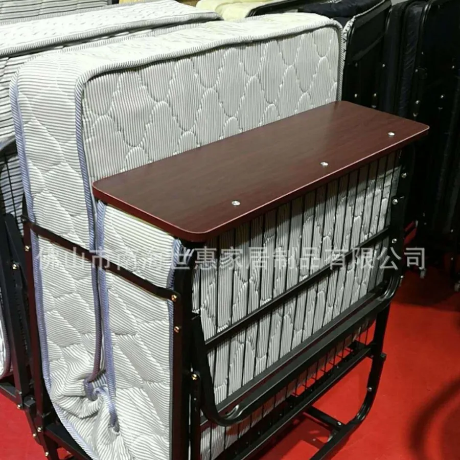 Hotel Extra Bed Folding Bed Wholesale Modern Simple Spring Mattress Lunch Break Office Folding
