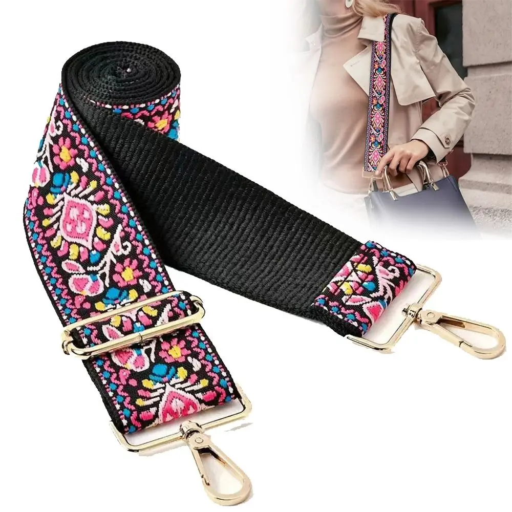 Nylon Crossbody Bag Strap Diamond Pattern Detachable Shoulder Bag Belts Replacement Adjustable Messenger Bags Strap