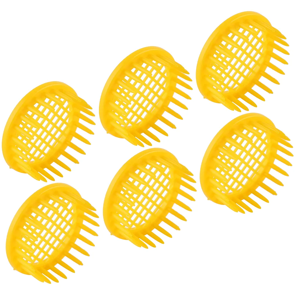 

6 Pcs Cage Catcher Equipment Rearing Cell Cups Plastic Beekeeper Supplies Tool