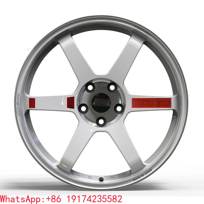 For Custom 17 18 19 20 Inch 5x112 5x120 5x114.3 Volk Racing Rims Aluminum Alloy Car Forged Wheels For Rays Te37 350z Nissan