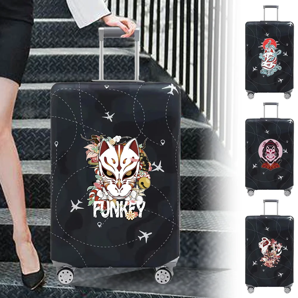 Luggage Covers 18-32inch Protector Travel Luggage Suitcase Protective Cover Stretch Dust Covers Print Mask Series