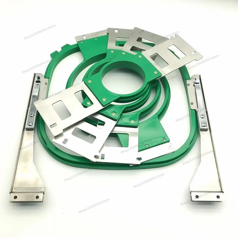 For Computer Embroidery Machine Accessories, Machine Hat Embroidery Frame, Ready-to-wear Stretch, Single Flower Frame, Left And