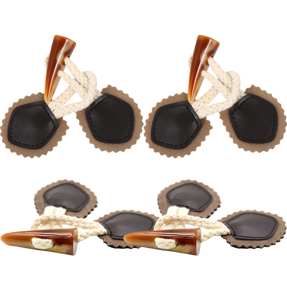 

Toggle Buttons Clothing Retro Coat Closure Buckles Decorative Clothes Rivets For Jackets Sewing Craft