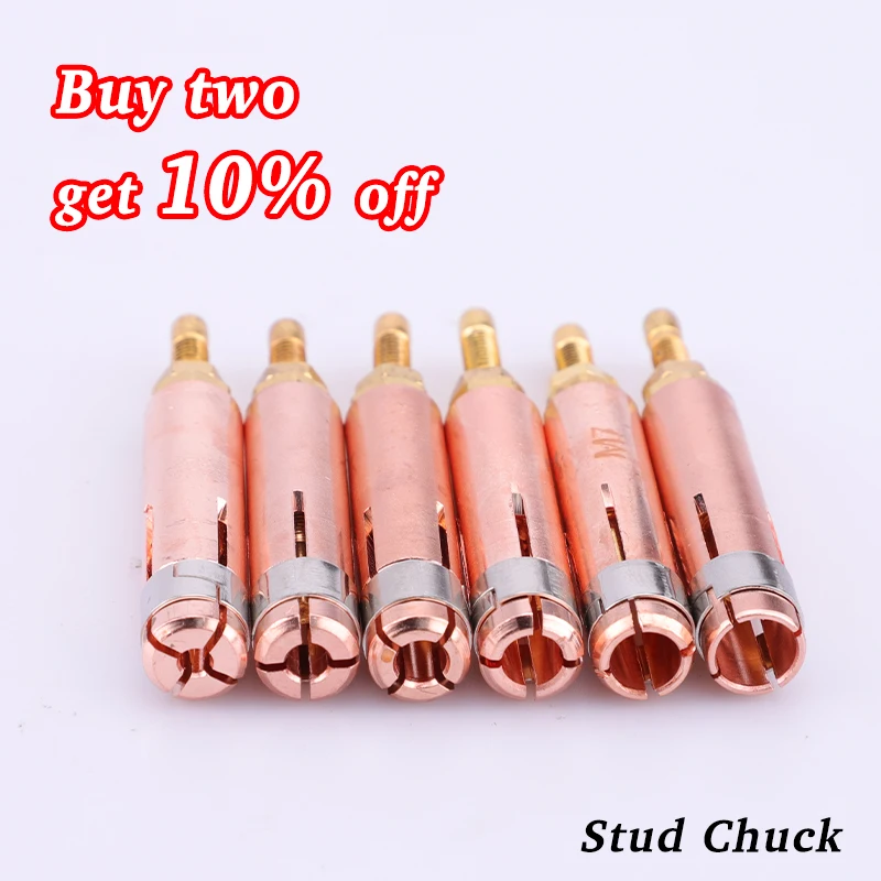 

10pcs M3 M4 M5 M6 M8 M10 Stud Welding Chuck Gun Consumables Chuck Collet for CD Capacitor Discharge