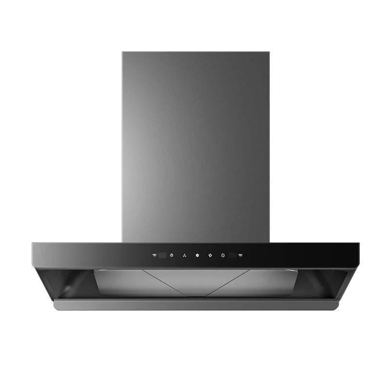 High-suction range hood, 22 cubic meters with large airflow, Wave-hand smart control home range hood