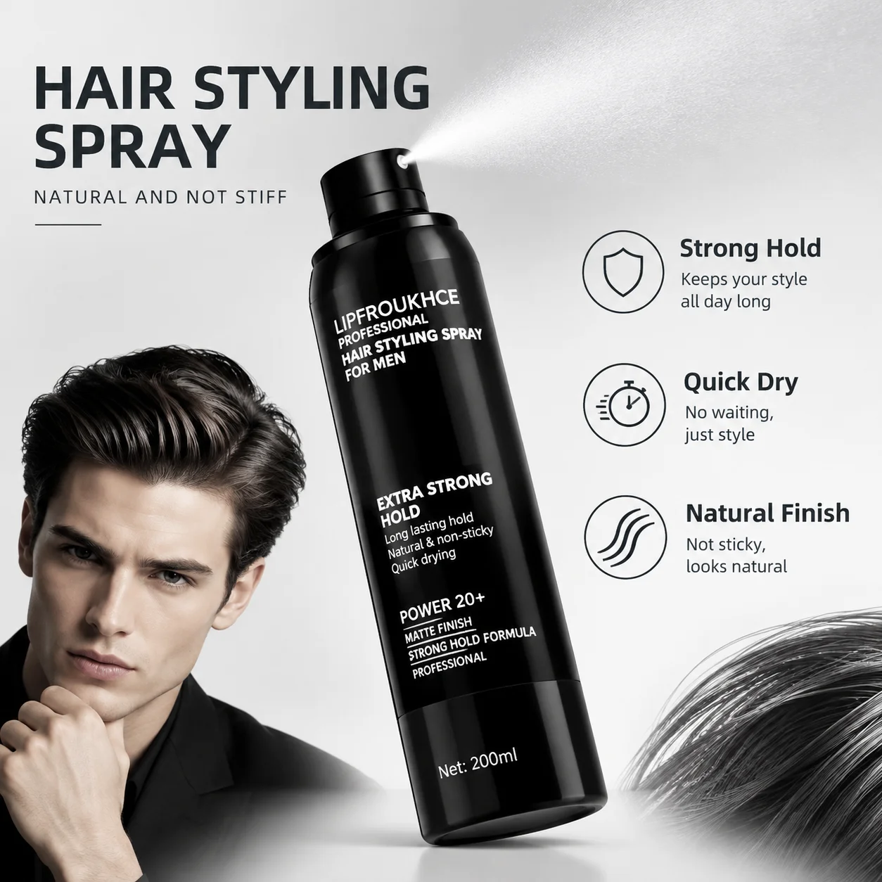 Setting Spray - Nowy, 90 ml, odświeżający spray do