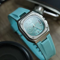 CILOA, reloj de nicho de lujo ligero con esfera grande para hombre, reloj literario, reloj de tendencia de moda exquisito, reloj automático