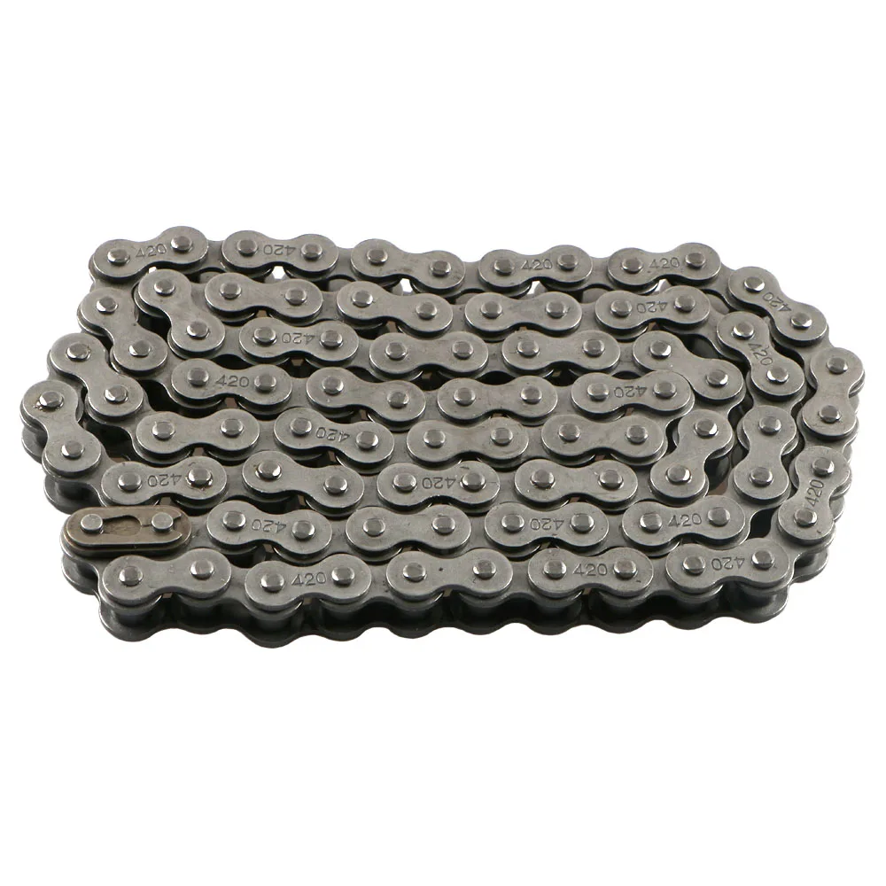 420 Chain 90 Links /420-46L for Baja Motorsports MB165 MB200 Baja Heat Warrior CT200U CT200U-EX BT200X 196cc 6.5Hp Mini Bike