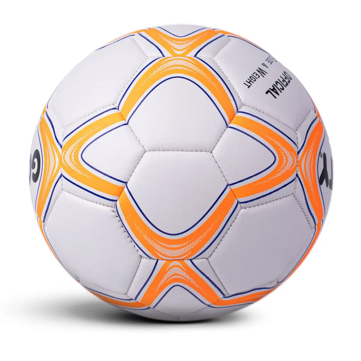 Bola Sepak Bola Jahitan Mesin Berkualitas Tinggi Logo Kustom Ukuran 2 3 4 5 Untuk Latihan Promosi