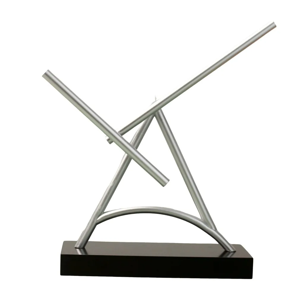Metal Chaos Pendulum Geometric Rotating Structure Perpetual Motion Ornament Imported Bearing Rotating Art Decor