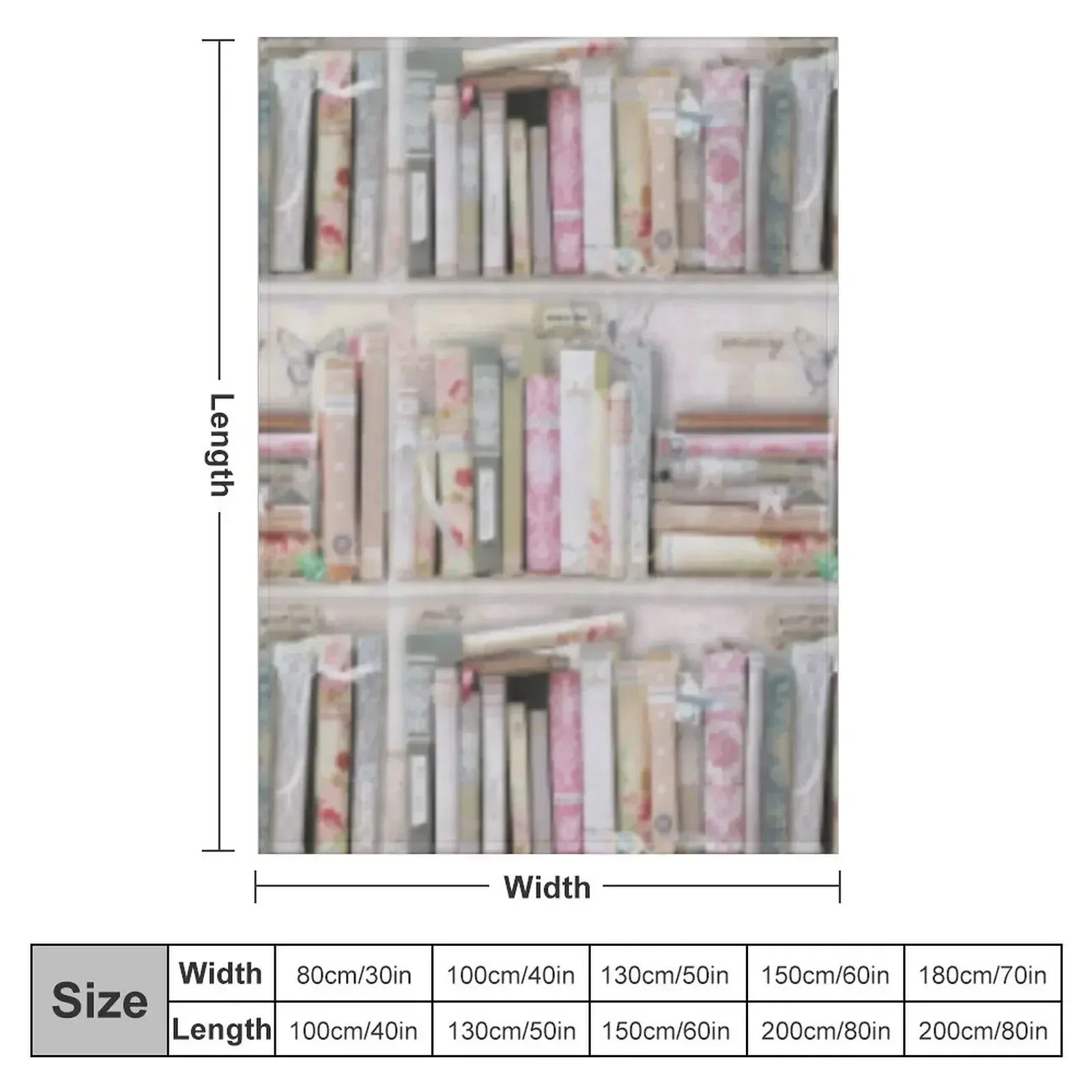 Pink Collage bookcase Throw Blanket Quilt blankets and throws Soft Plaid Heavy for sofa Personalized Gift Blankets