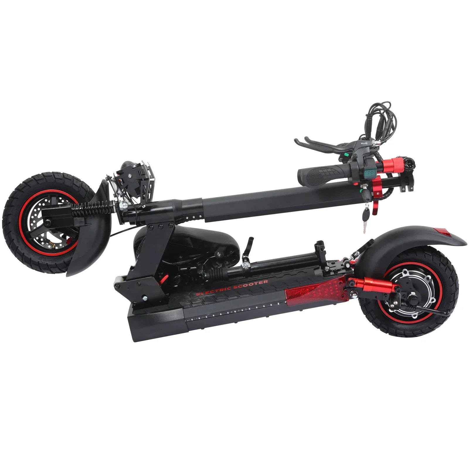 FREEBOY J-01 Premium E-Scooter für Erwachsene, 48V 15Ah Akku, die erste Wahl für Pendler, 10-Zoll-Reifen – Detail 11