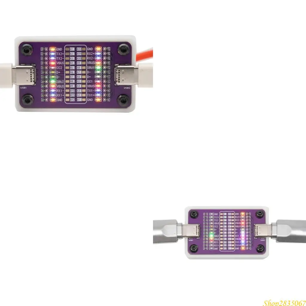 Handheld USB C Circuit Checker With Automatic Fault Location Capability 831F