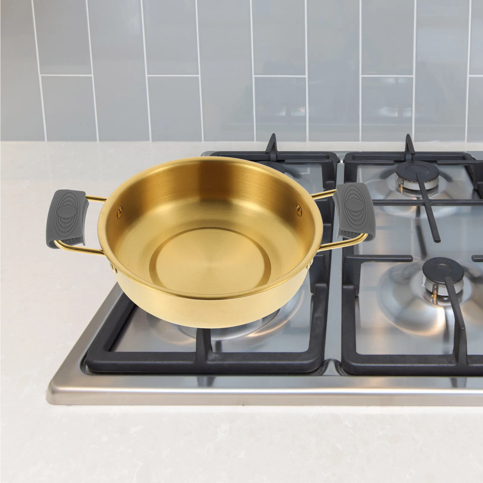 

2pcs Silicone Pan Handle Covers Heat-Resistant Anti-Scalding Pot Handle Protectors Non-Slip For Cast Iron Stainless Steel Pans