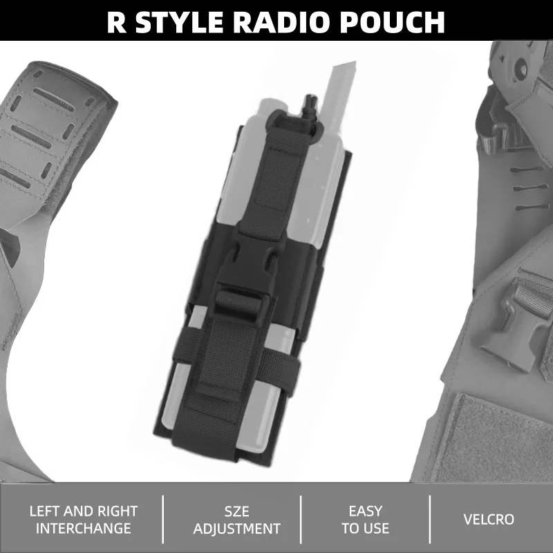 R-Series Hunting Radio Pouch | Field Ready Radio Carrier | For Wilderness Exploration Radio Storage Pouch