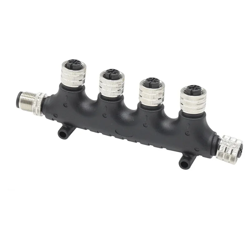 NMEA2000 5-pins 3 4 5 6 7 8 schepenconnector buiten waterdicht poort IP68 3-weg T-type maritieme jachtconnector voor gebruik 4A 250V stekker