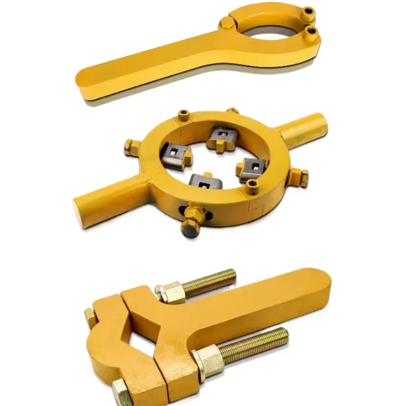 Excavator Parts Oil Seal Cylinder Wrench Disassembly And Installation Hydraulic Three Grab Tool Replacement Cylinder Barrel