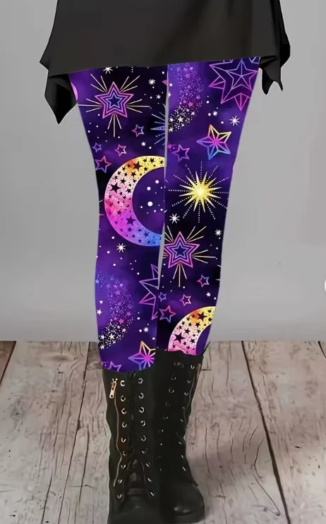 

Women's 3D Print Leggings Stretchy Workout Leggings Slim Tights Sexy Yoga Pants Trendy Cool Trousers Fashion