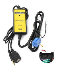 Moonet Car CD Change to MP3 AUX USB Input Adapter (8pin) for Volkswagen Golf Passat Skoda Spuerb Octavia Seat Leon