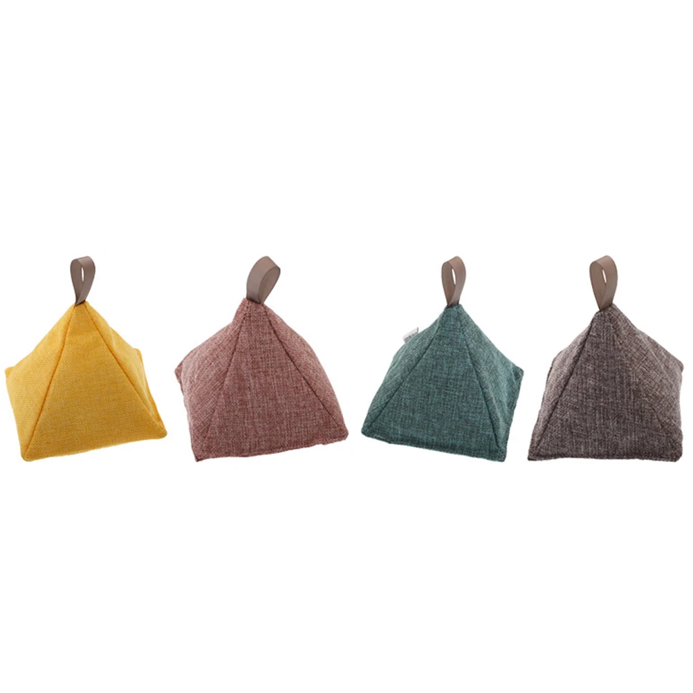 

200G Burlap Pyramid Bamboo Charcoal Bag Activated Purifier for Home Office Car Closet Deodorizing Moisture Absorbing