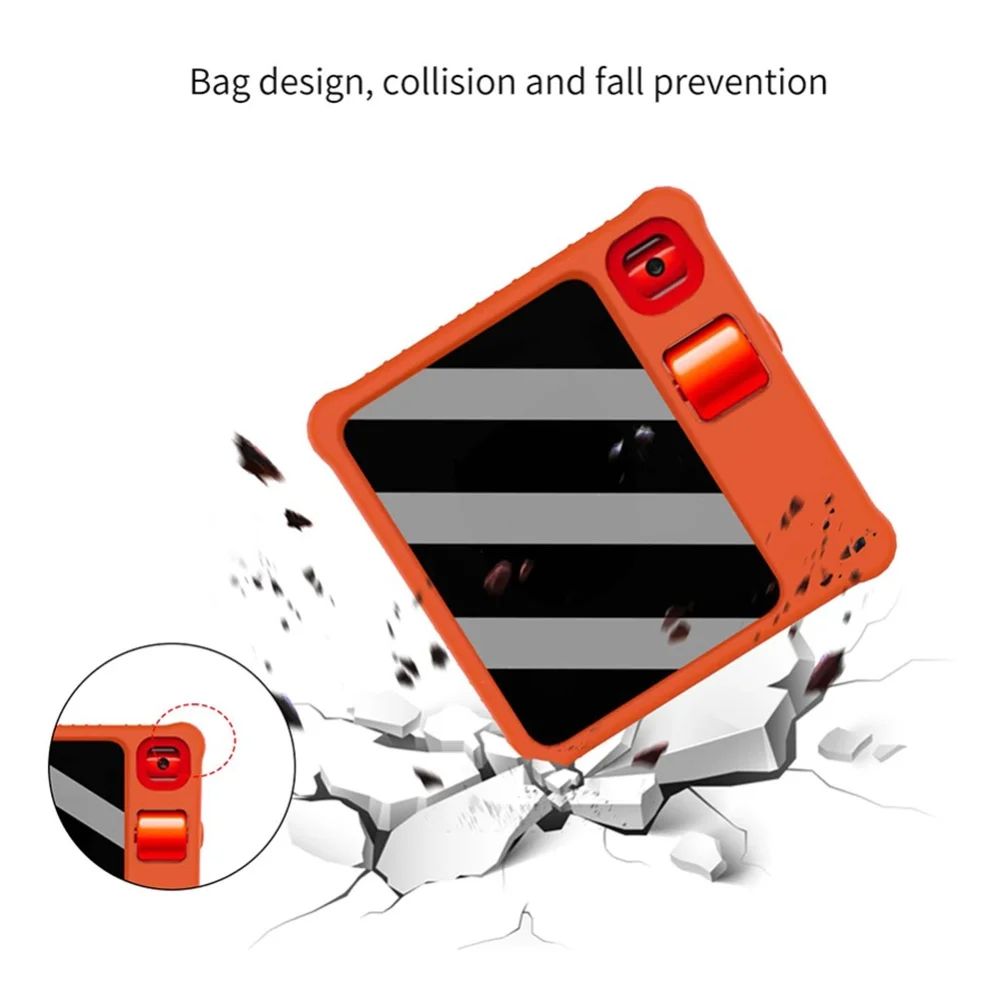 Silicone Protective Sleeve Anti-Fall Protective Housing Shell Anti-Scratch Portable Cover for Rabbit R1 AI Pocket PC Accessories