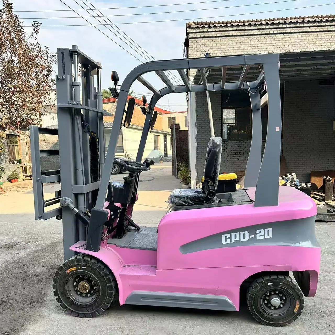 1.5 Ton 2 Ton 3500 Kg Smart Best Quality Outdoor Chinese Industrial Machine Bucket Forklifts Low Price New