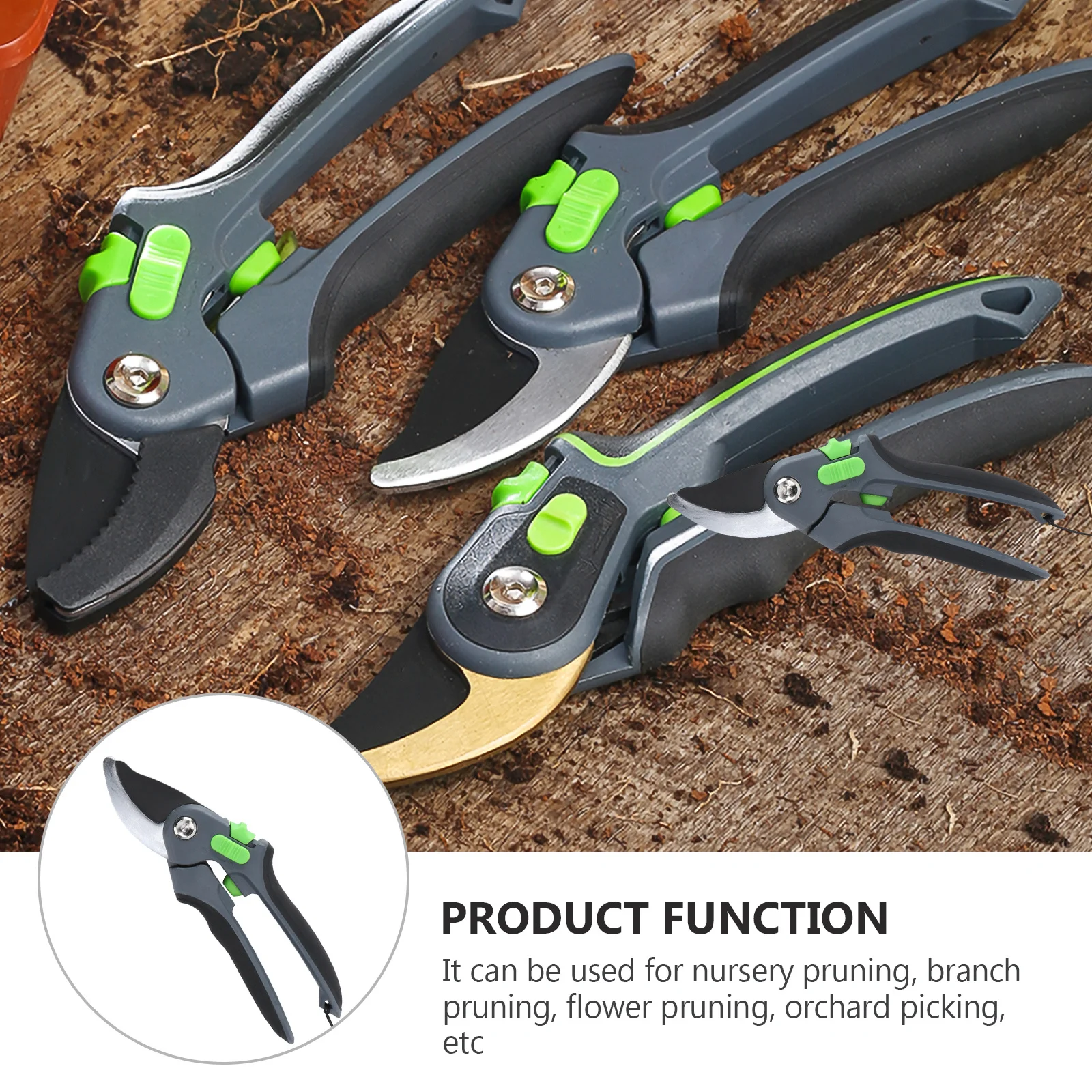 

Pruning Shears Lightweight High Efficiency Garden Tool Professional Fruit Tree Branch Trimming Scissor Trimmer Scissor