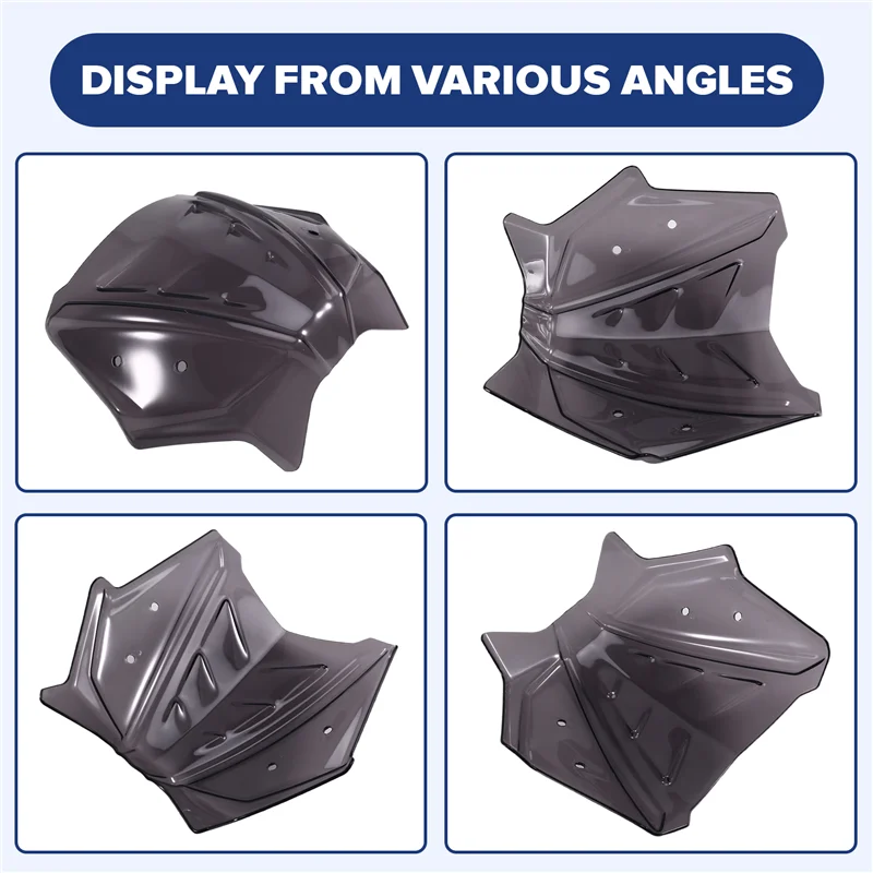 

For Honda CB500 Hornet CB 500 ABS 2024 2025 Motorcycle Windshield Windscreen Accessories Touring Wind Deflectors Smoke Gray