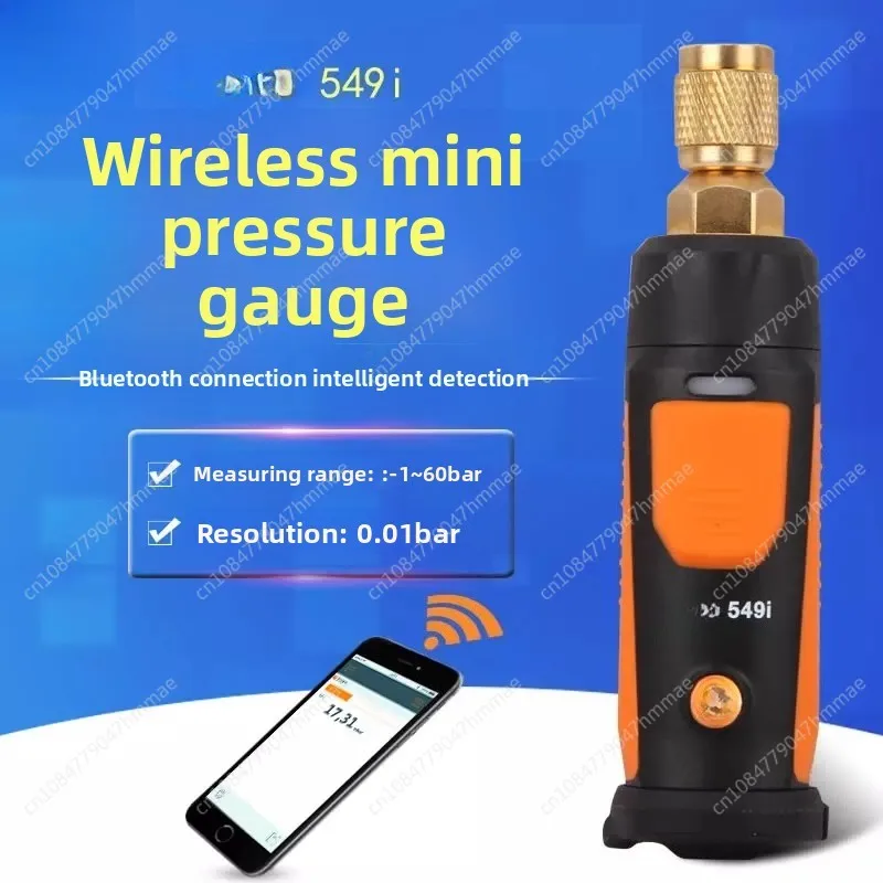 

549i High-pressure Gauge Air-conditioning Manifold Wireless APP Function AC/R Manifold Pressure Gauge Measuring Tools