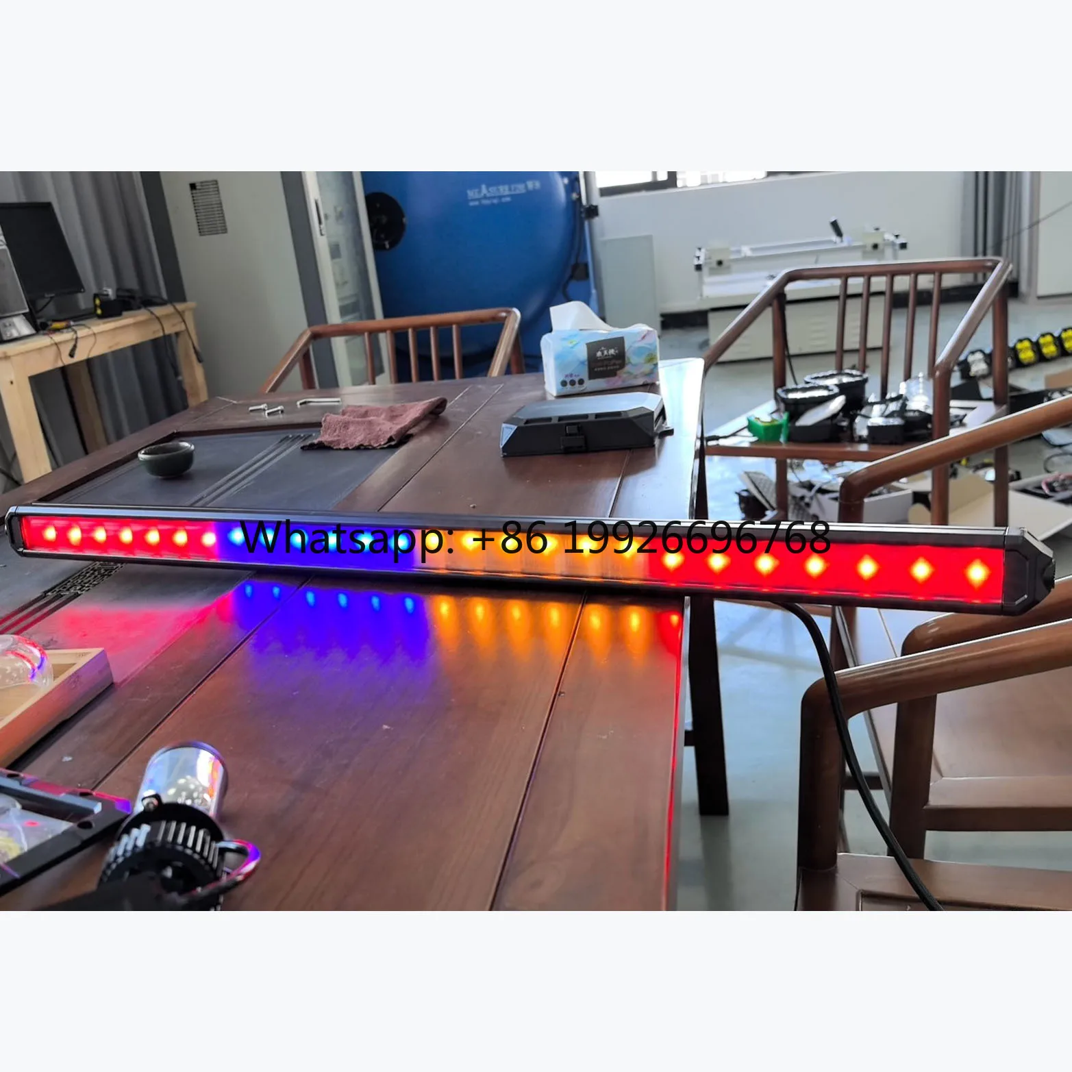 2025 New Customized Chase Rear Led Chase Light bar 20 30 32 36inch Strobe Lightbar 80W LED Chase Light Bar for ATV UTV Offroad
