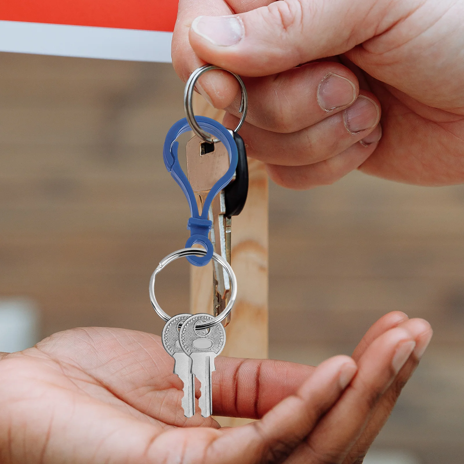 

100Pcs Lobster Claw Clasp Plastic Clips Durable Lightweight Snap Hook for DIY Jewelry Making Necklaces Bracelets Connector